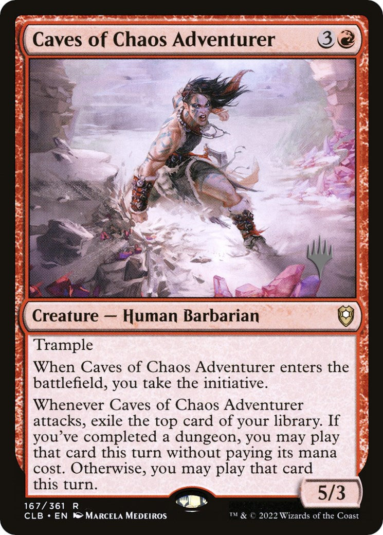 Caves of Chaos Adventurer (Promo Pack) [The Lost Caverns of Ixalan Promos] | Cracking-Singles