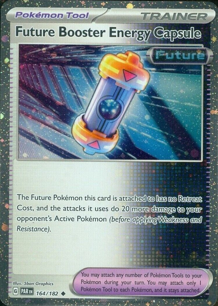 Future Booster Energy Capsule (164/182) (Cosmos Holo) [Scarlet & Violet: Paradox Rift] | Cracking-Singles