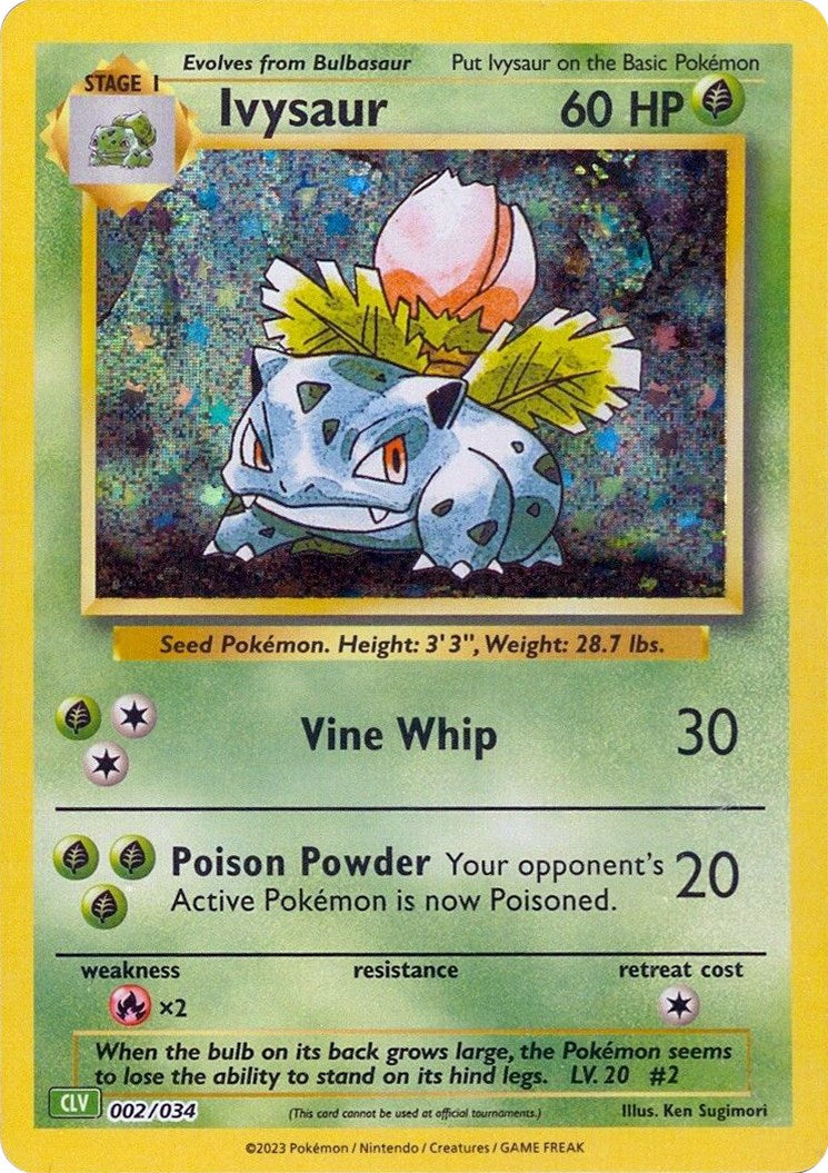 Ivysaur [Trading Card Game Classic] | Cracking-Singles