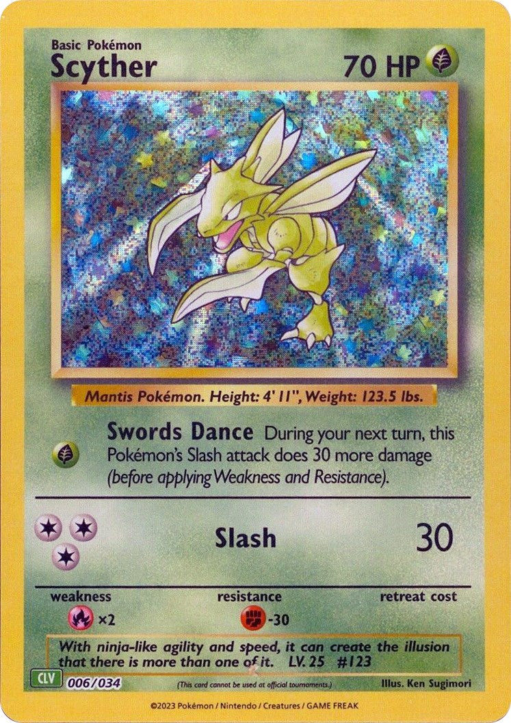 Scyther [Trading Card Game Classic] | Cracking-Singles