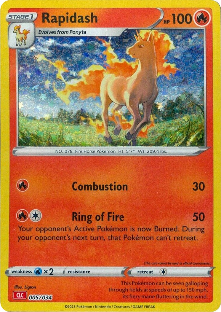 Rapidash [Trading Card Game Classic] | Cracking-Singles