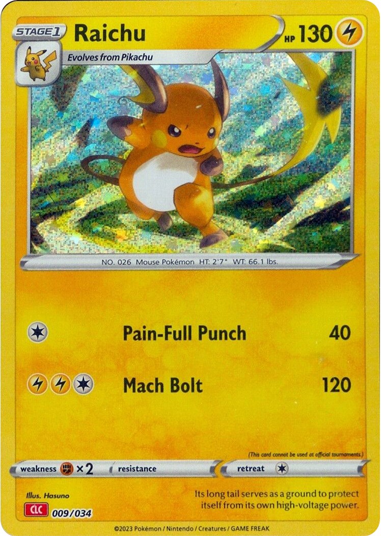 Raichu [Trading Card Game Classic] | Cracking-Singles