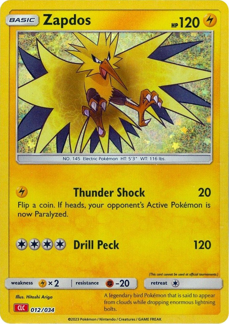 Zapdos [Trading Card Game Classic] | Cracking-Singles