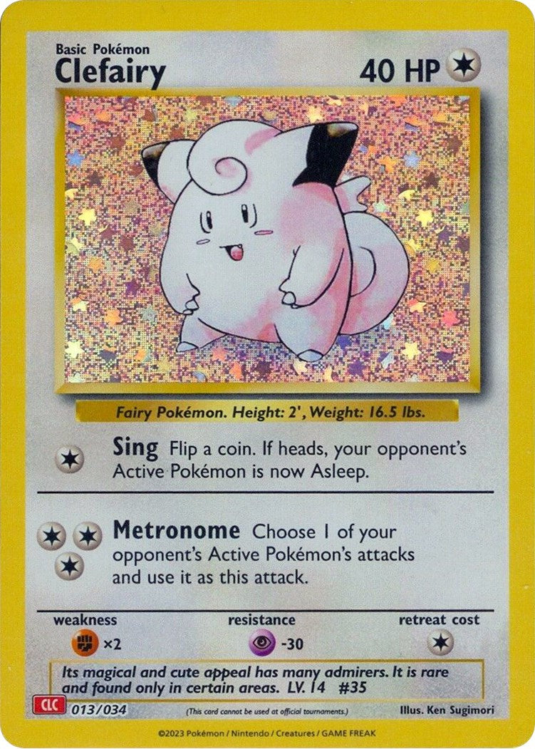 Clefairy [Trading Card Game Classic] | Cracking-Singles