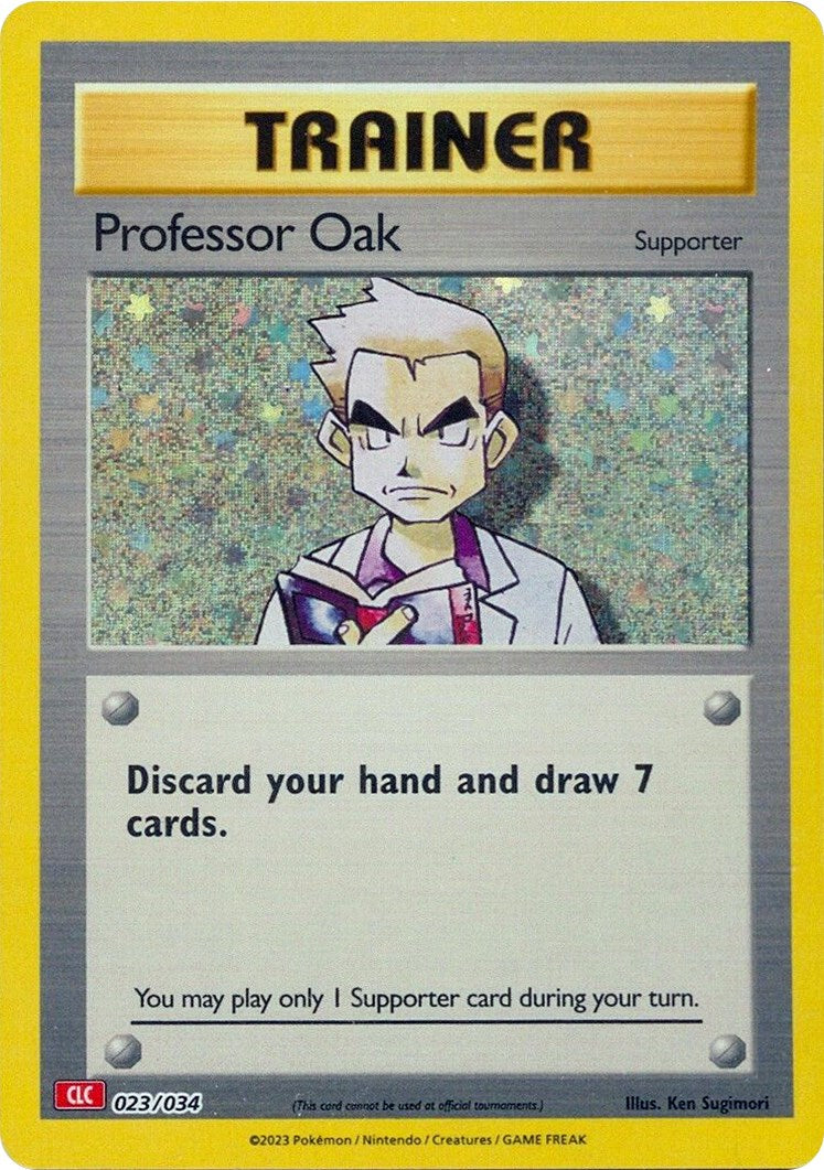 Professor Oak (CLC) [Trading Card Game Classic] | Cracking-Singles