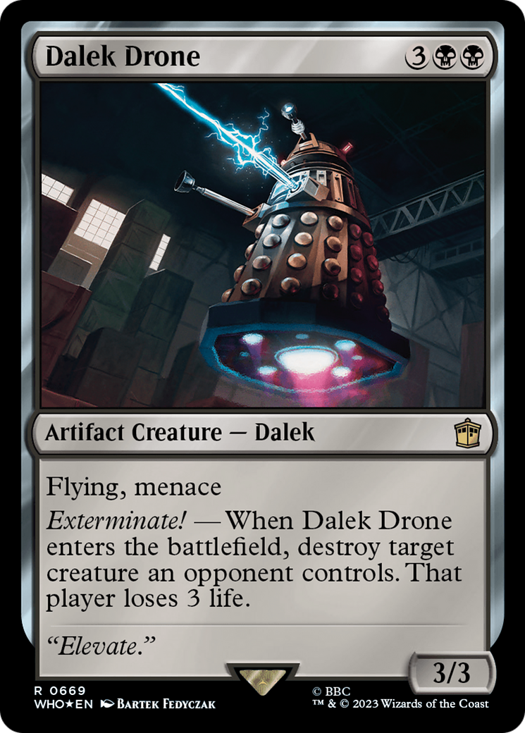 Dalek Drone (Surge Foil) [Doctor Who] | Cracking-Singles