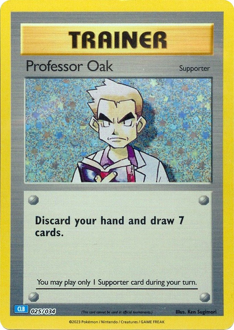 Professor Oak (CLB) [Trading Card Game Classic] | Cracking-Singles