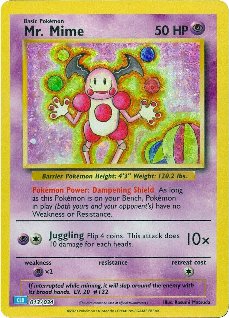 Mr. Mime [Trading Card Game Classic] | Cracking-Singles