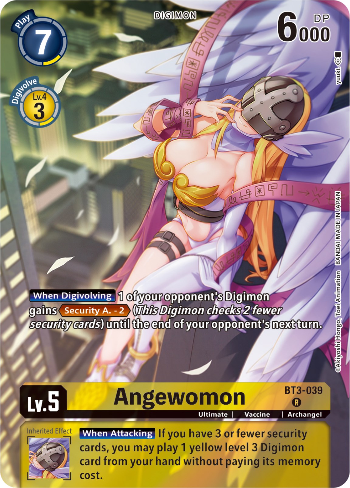 Angewomon [BT3-039] (Gift Box 2023) [Release Special Booster Promos] | Cracking-Singles