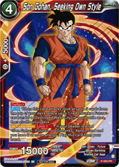 Son Gohan, Seeking Own Style (Zenkai Series Tournament Pack Vol.6) (P-555) [Tournament Promotion Cards] | Cracking-Singles