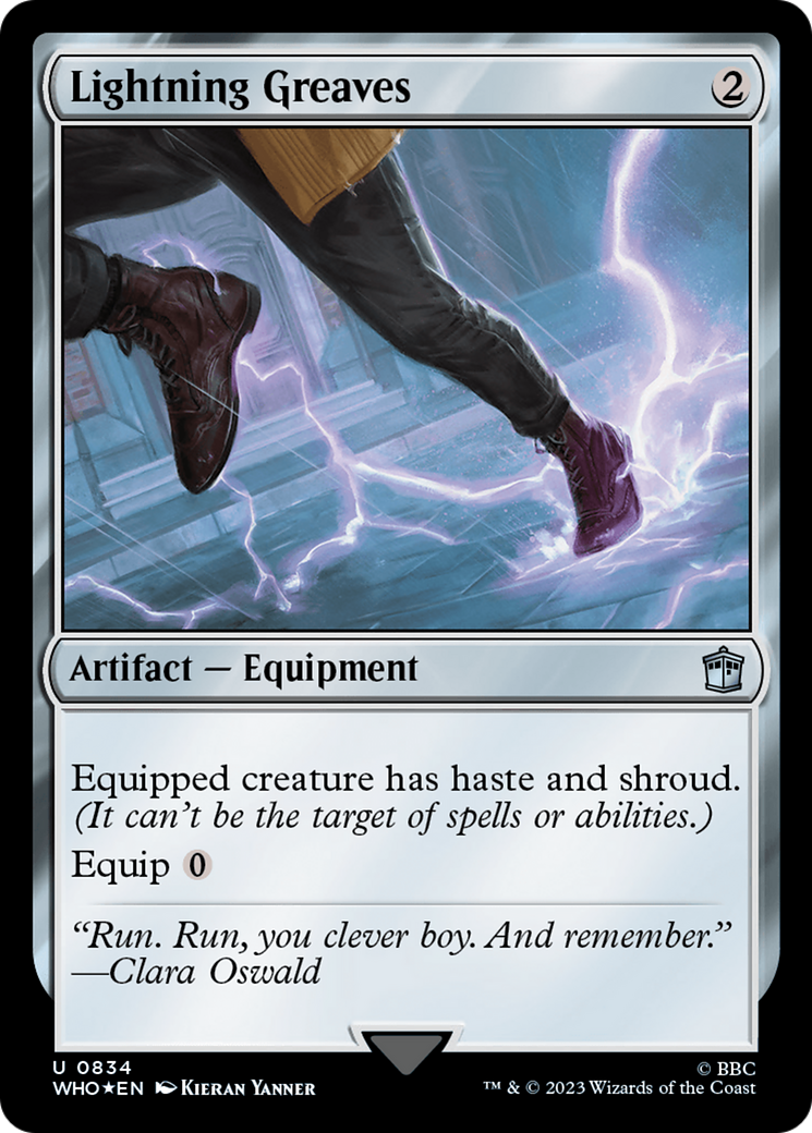 Lightning Greaves (Surge Foil) [Doctor Who] | Cracking-Singles