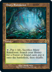 Misty Rainforest (Retro) [Modern Horizons 2] | Cracking-Singles