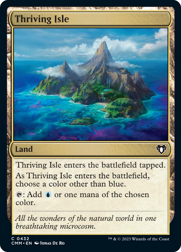 Thriving Isle [Commander Masters] | Cracking-Singles