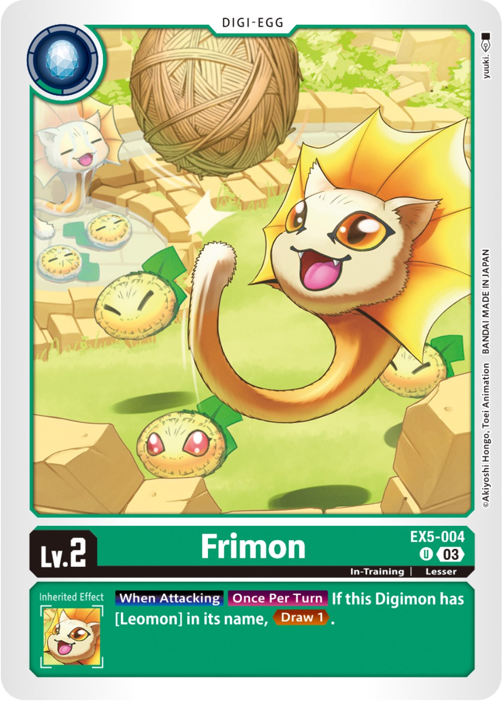 Frimon [EX5-004] [Animal Colosseum] | Cracking-Singles