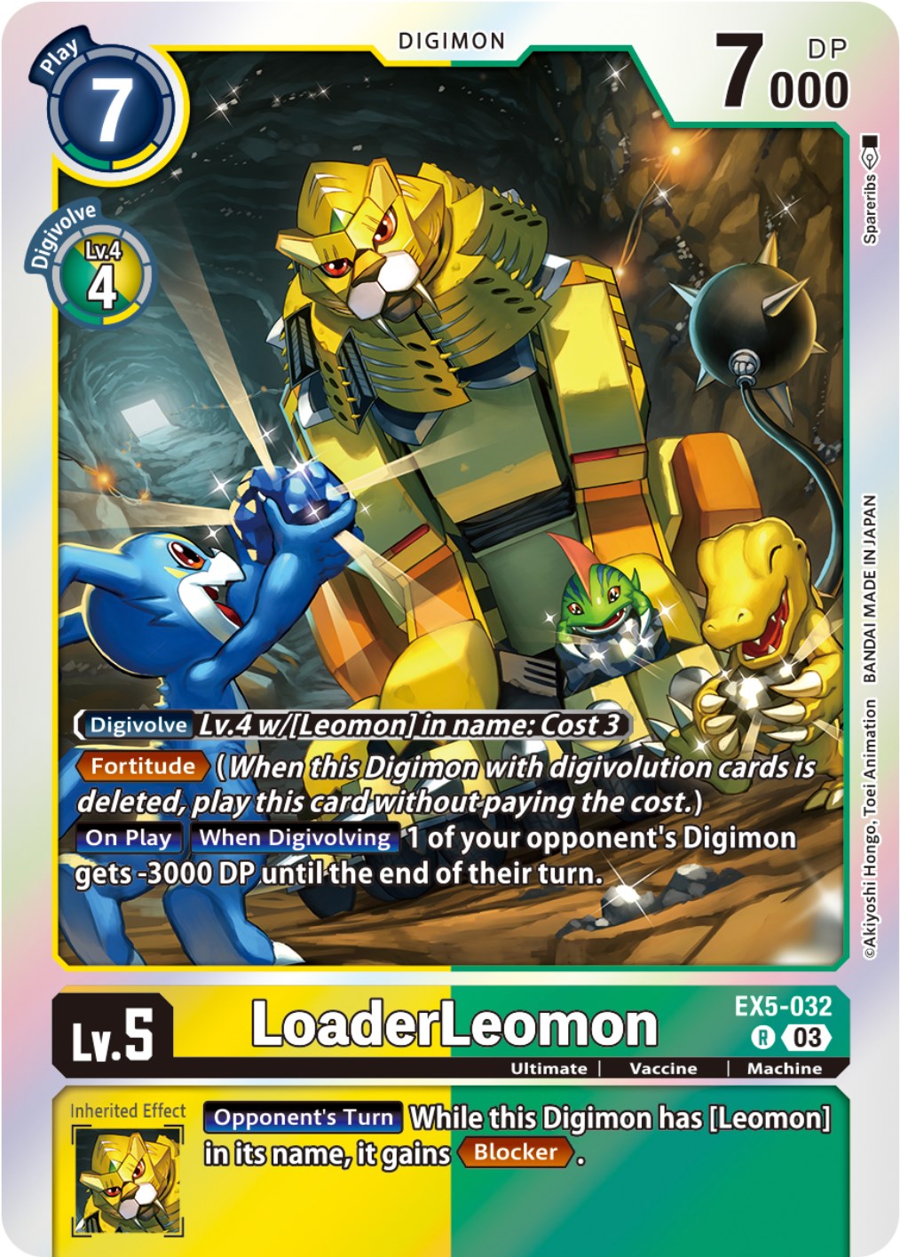 LoaderLeomon [EX5-032] [Animal Colosseum] | Cracking-Singles