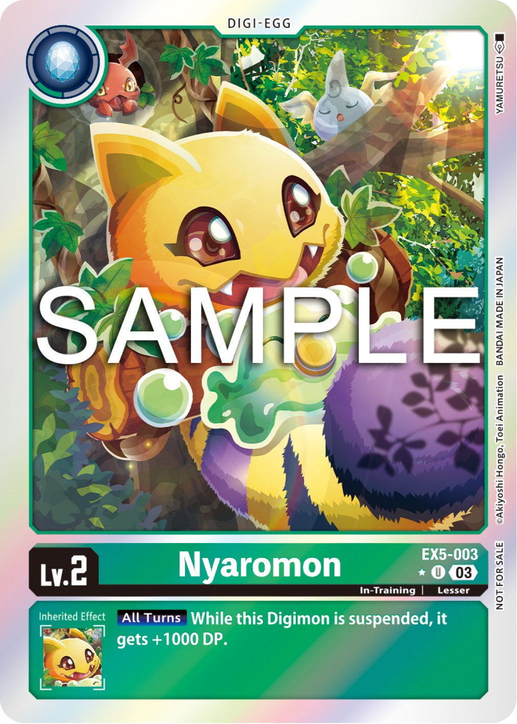 Nyaromon [EX5-003] (Animal Colosseum Box Promotion Pack) [Animal Colosseum] | Cracking-Singles