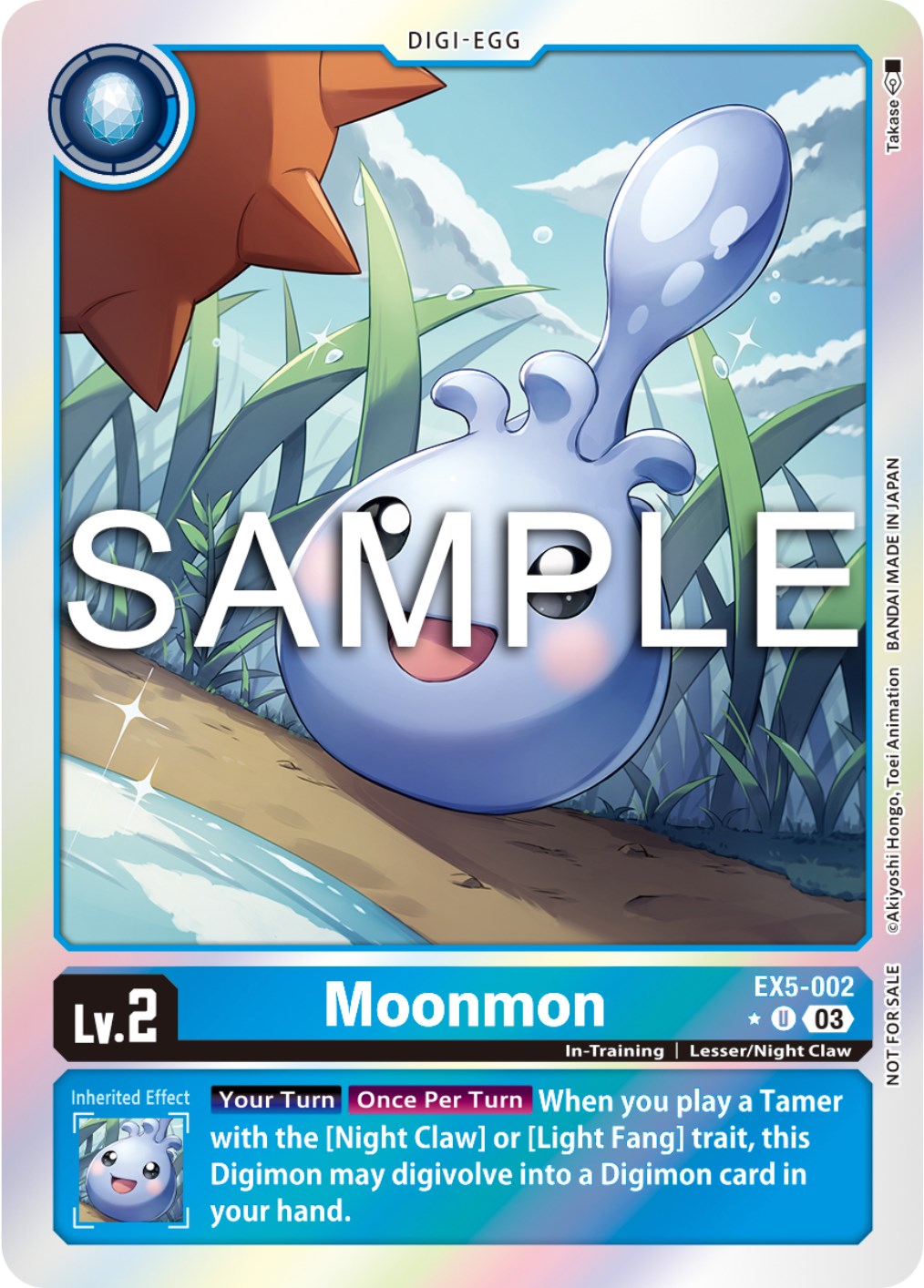 Moonmon [EX5-002] (Animal Colosseum Box Promotion Pack) [Animal Colosseum] | Cracking-Singles