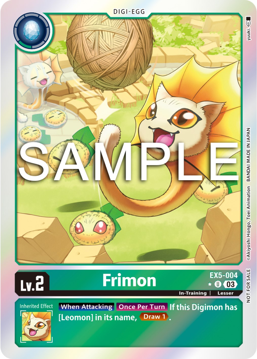 Frimon [EX5-004] (Animal Colosseum Box Promotion Pack) [Animal Colosseum] | Cracking-Singles