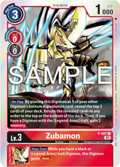 Zubamon [P-097] - P-097 (Limited Card Pack Ver.2) [Promotional Cards] | Cracking-Singles