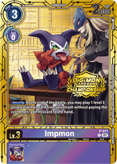 Impmon [P-071] (Championship 2023 Gold Card Set) [Promotional Cards] | Cracking-Singles