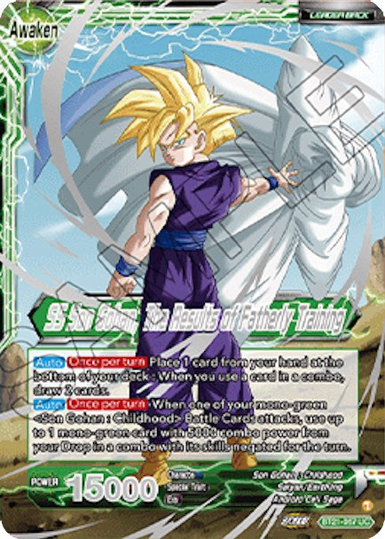 Son Gohan // SS Son Gohan, The Results of Fatherly Training (2023 Championship Finals) (BT21-067) [Tournament Promotion Cards] | Cracking-Singles