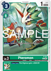 Pteromon [P-131] (Digimon Liberator Promotion Pack) [Promotional Cards] | Cracking-Singles