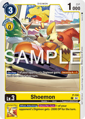 Shoemon [P-134] (Digimon Liberator Promotion Pack) [Promotional Cards] | Cracking-Singles