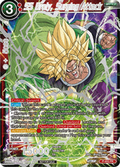 SS Broly, Surging Attack (Championship 2023 Reward Alternate Art Card Set) (Holo) (P-453) [Tournament Promotion Cards] | Cracking-Singles