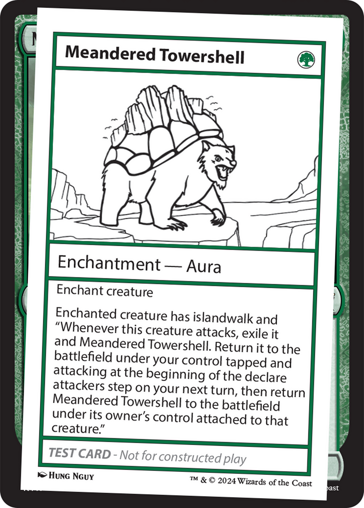 Meandered Towershell [Mystery Booster 2 Playtest Cards] | Cracking-Singles