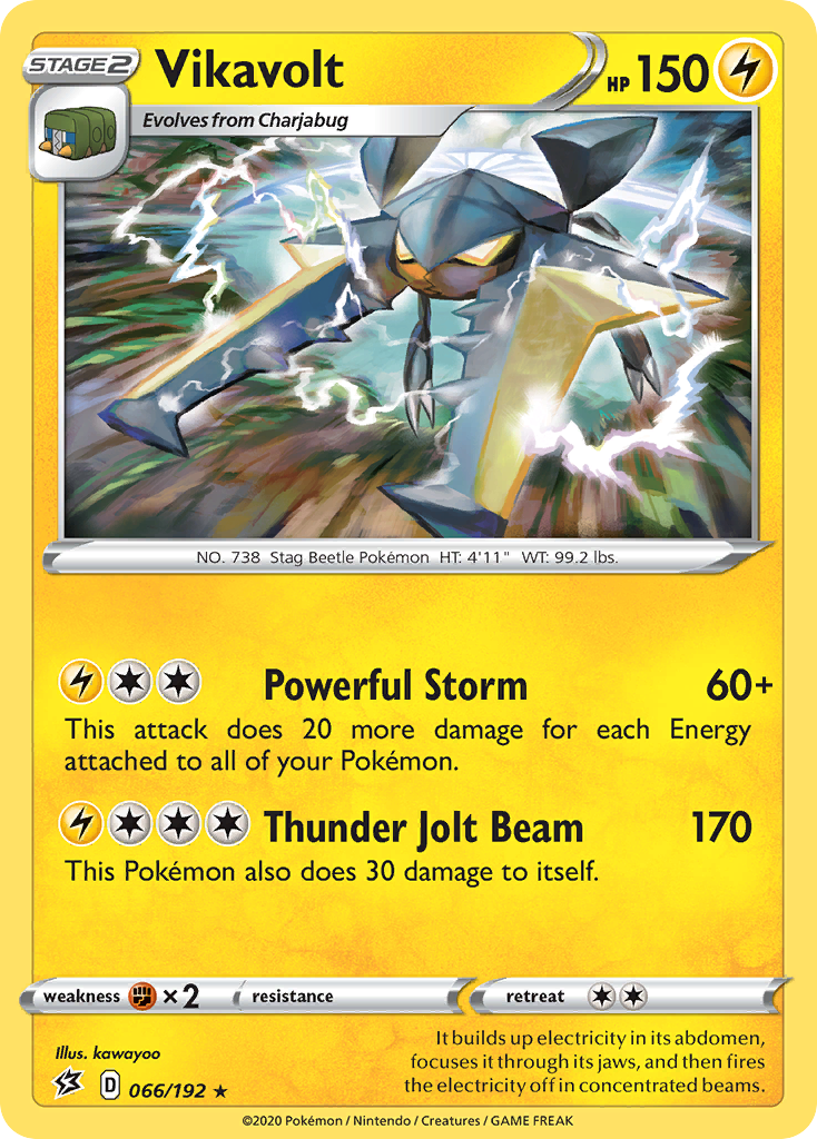 Vikavolt (066/192) [Sword & Shield: Rebel Clash] | Cracking-Singles