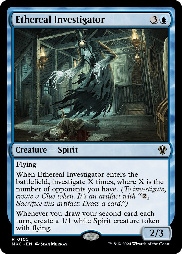 Ethereal Investigator [Murders at Karlov Manor Commander] | Cracking-Singles