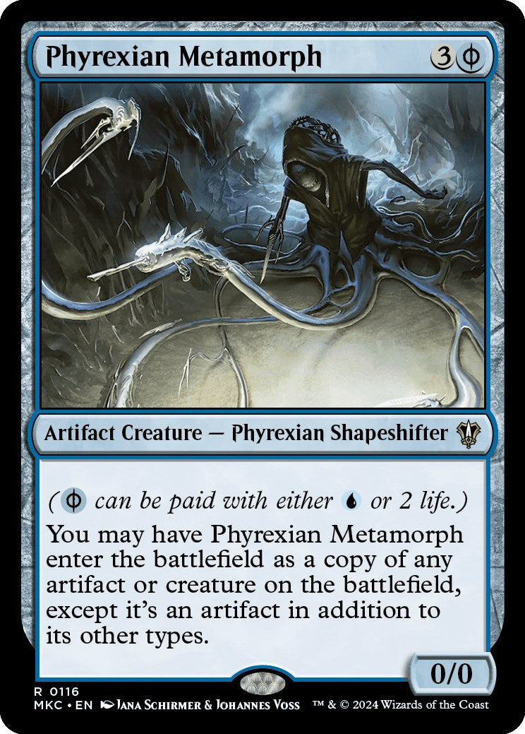 Phyrexian Metamorph [Murders at Karlov Manor Commander] | Cracking-Singles