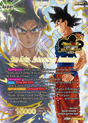 SSB Son Goku // Son Goku, Autonomous Awakening (2023 Worlds ZENKAI 06 Leader Set) (BT23-099) [Tournament Promotion Cards] | Cracking-Singles