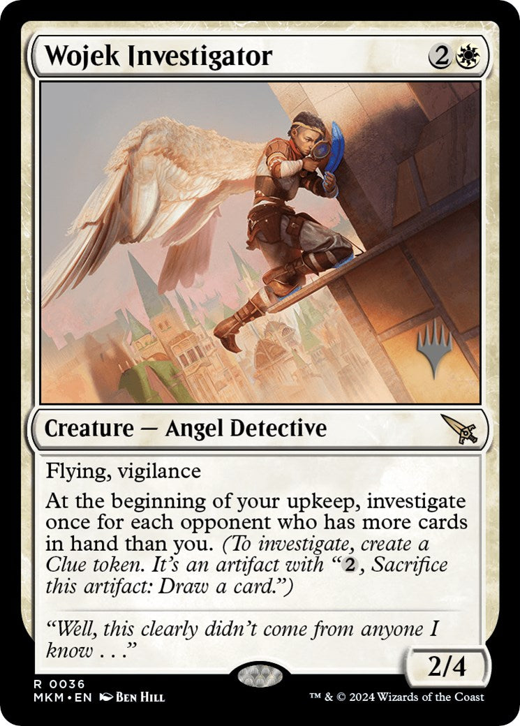 Wojek Investigator (Promo Pack) [Murders at Karlov Manor Promos] | Cracking-Singles