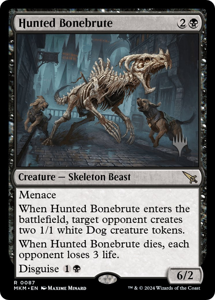 Hunted Bonebrute (Promo Pack) [Murders at Karlov Manor Promos] | Cracking-Singles