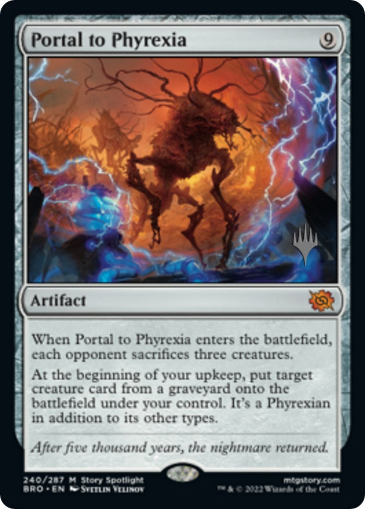 Portal to Phyrexia (Promo Pack) [The Brothers' War Promos] | Cracking-Singles