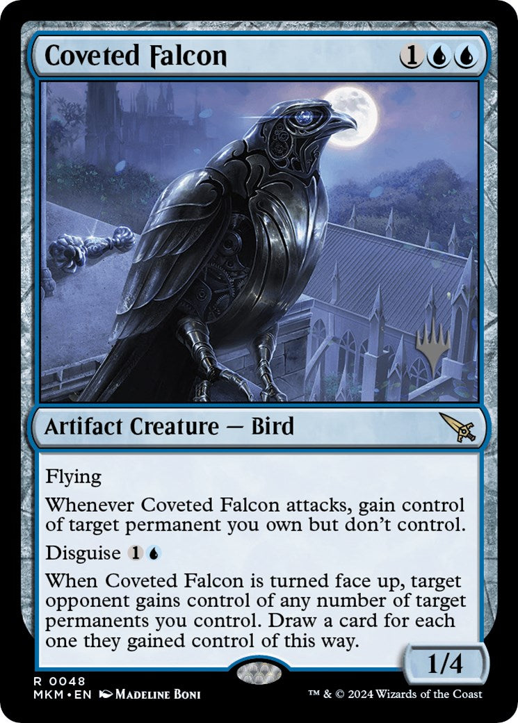 Coveted Falcon (Promo Pack) [Murders at Karlov Manor Promos] | Cracking-Singles