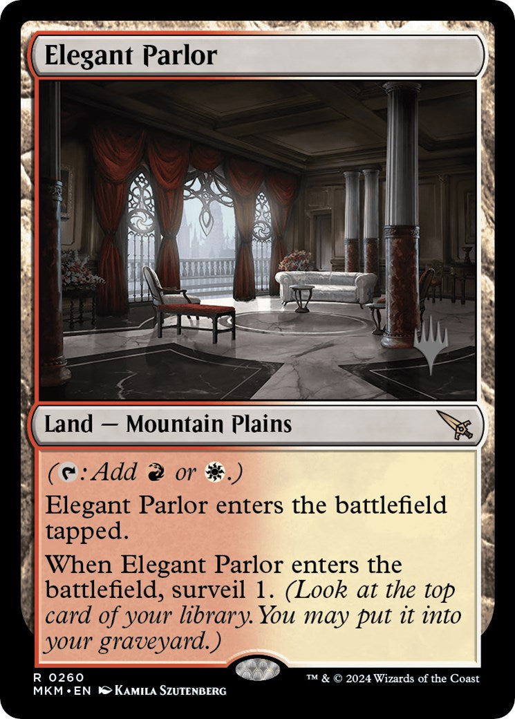 Elegant Parlor (Promo Pack) [Murders at Karlov Manor Promos] | Cracking-Singles