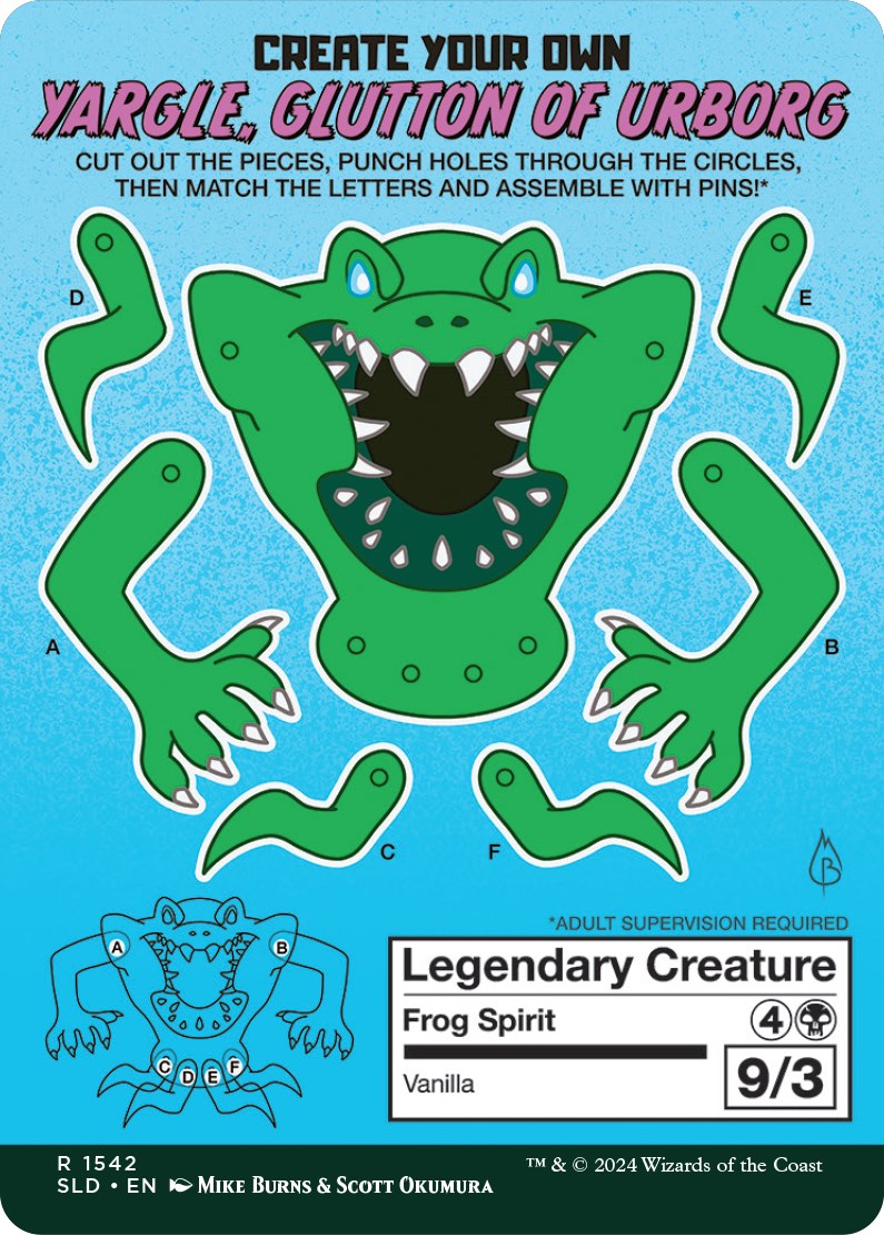 Yargle, Glutton of Urborg [Secret Lair Drop Series] | Cracking-Singles