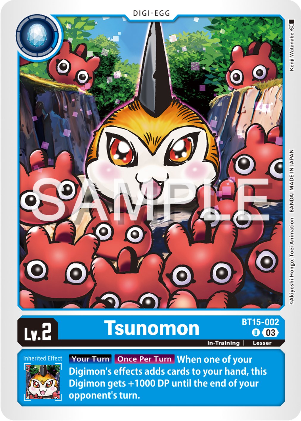 Tsunomon [BT15-002] [Exceed Apocalypse] | Cracking-Singles