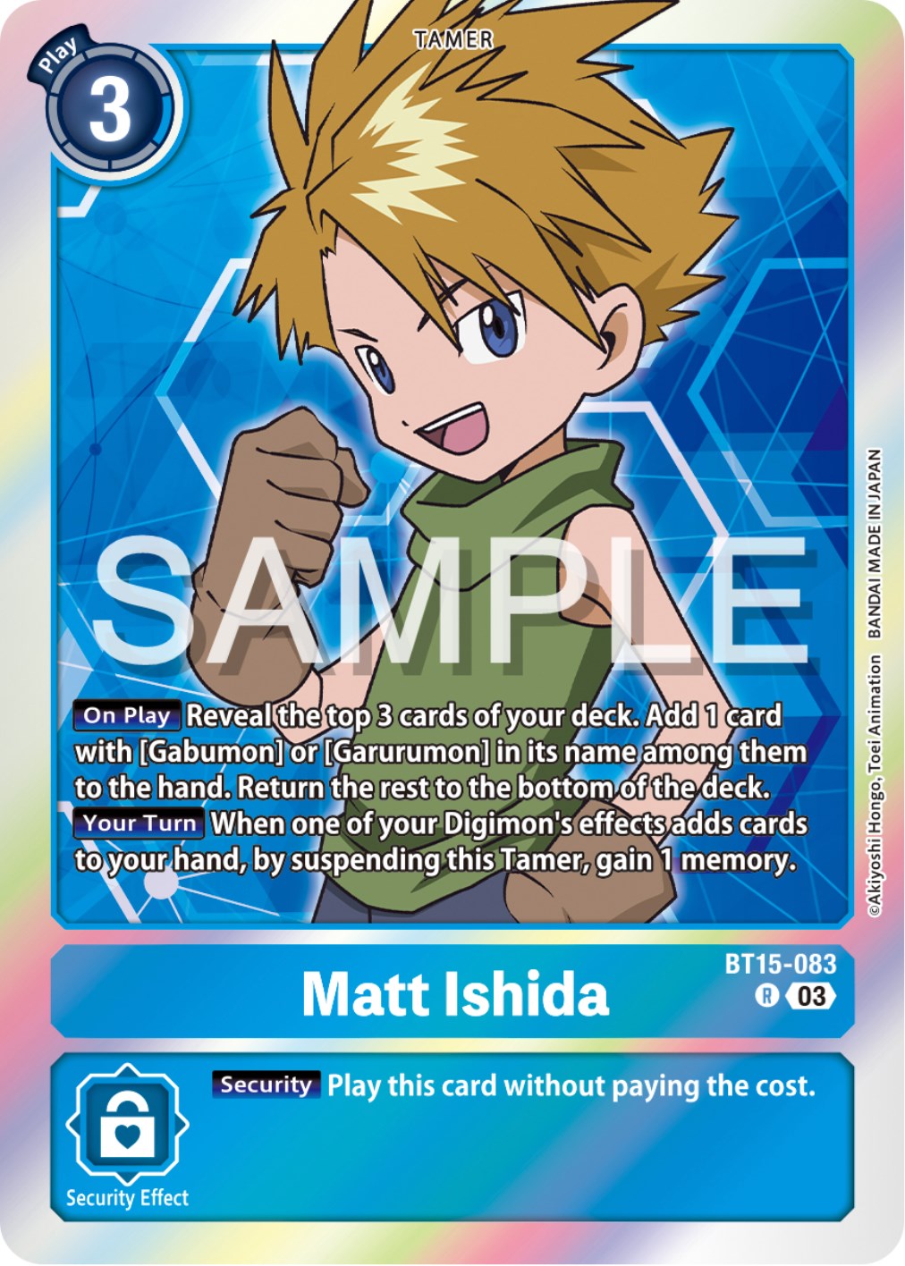 Matt Ishida [BT15-083] [Exceed Apocalypse] | Cracking-Singles