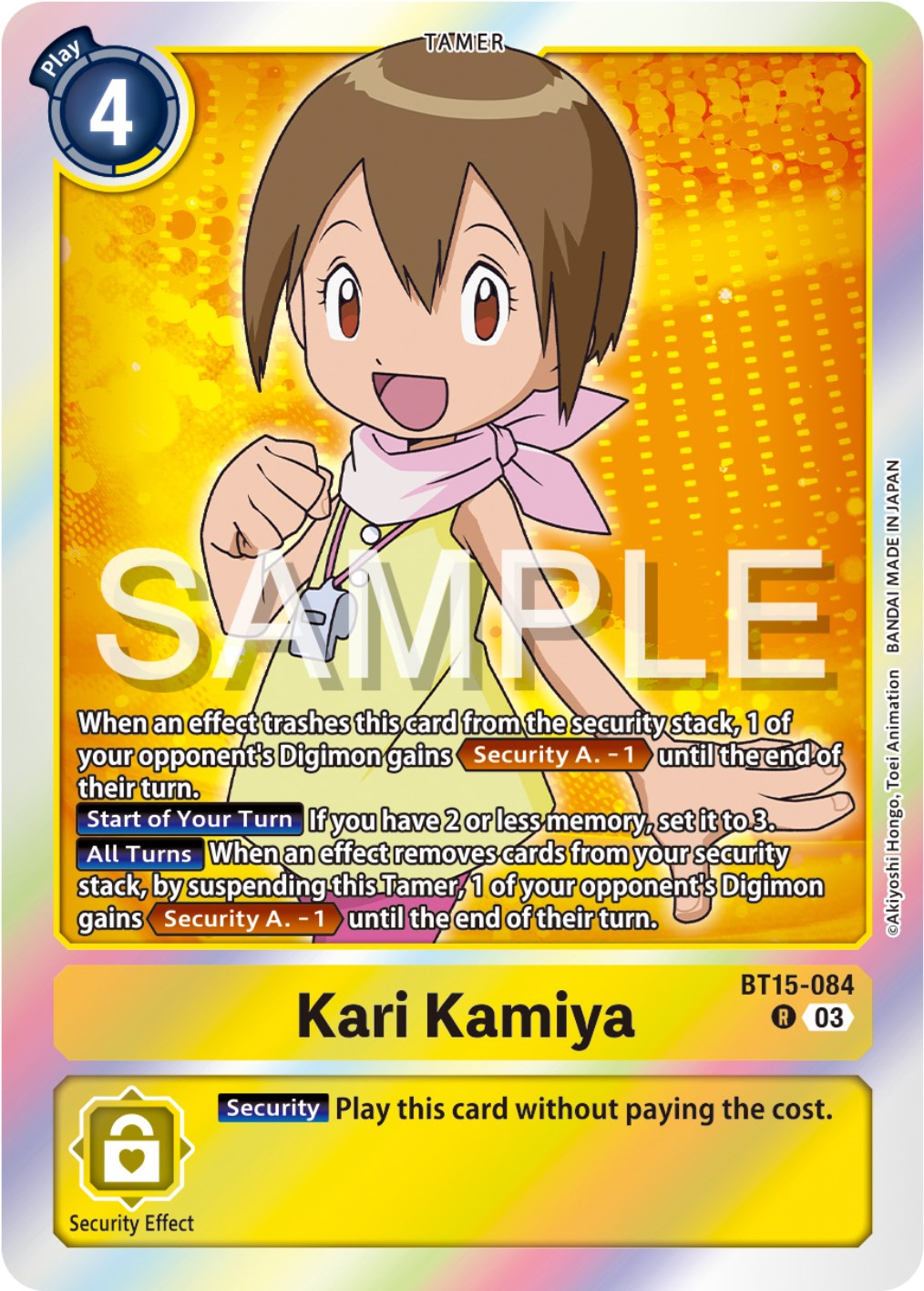 Kari Kamiya [BT15-084] [Exceed Apocalypse] | Cracking-Singles