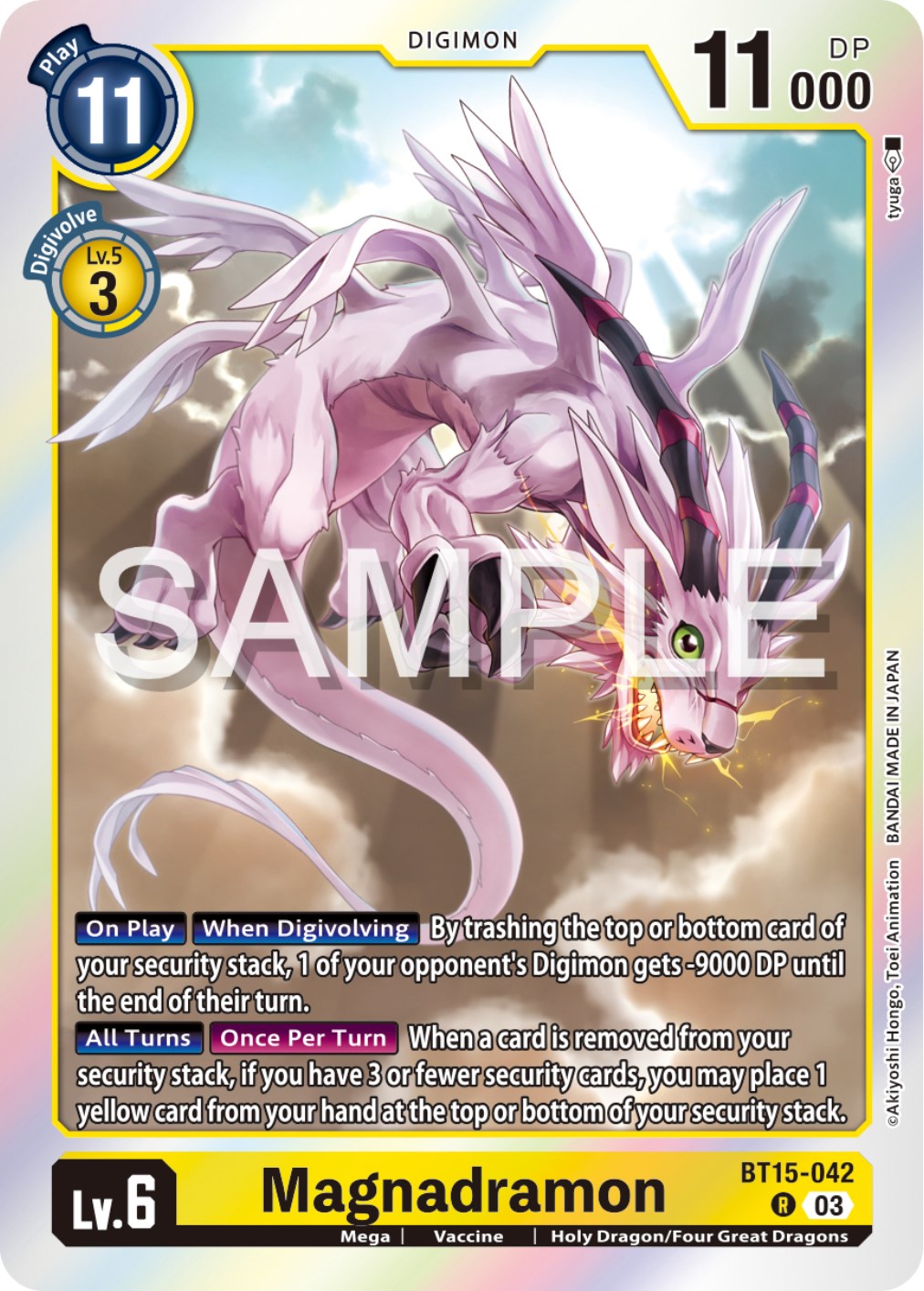 Magnadramon [BT15-042] [Exceed Apocalypse] | Cracking-Singles