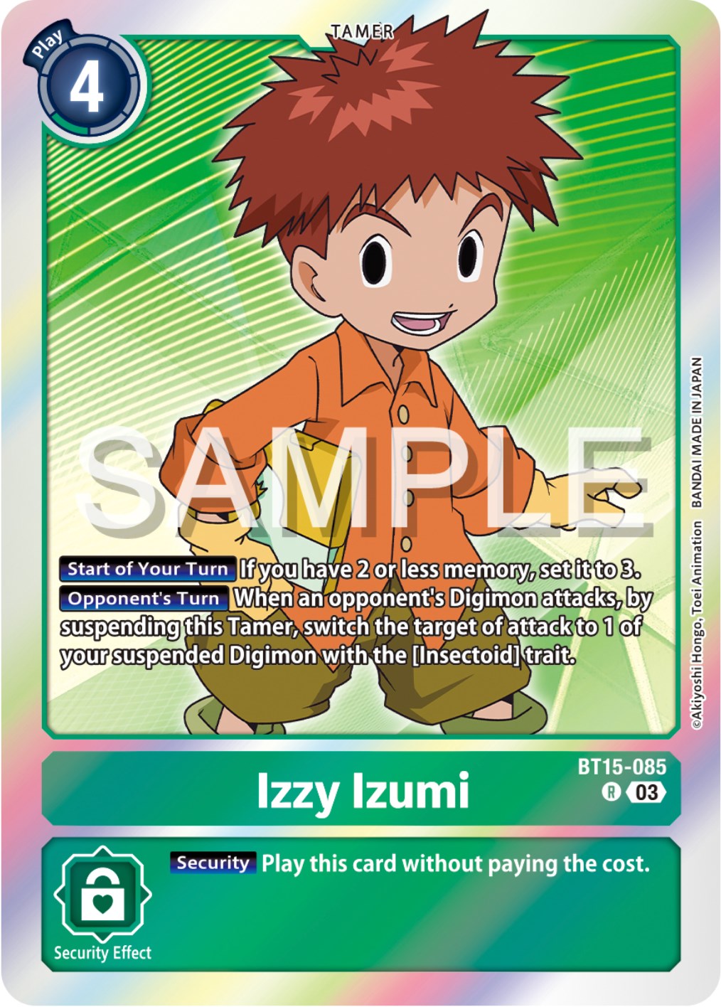 Izzy Izumi [BT15-085] [Exceed Apocalypse] | Cracking-Singles