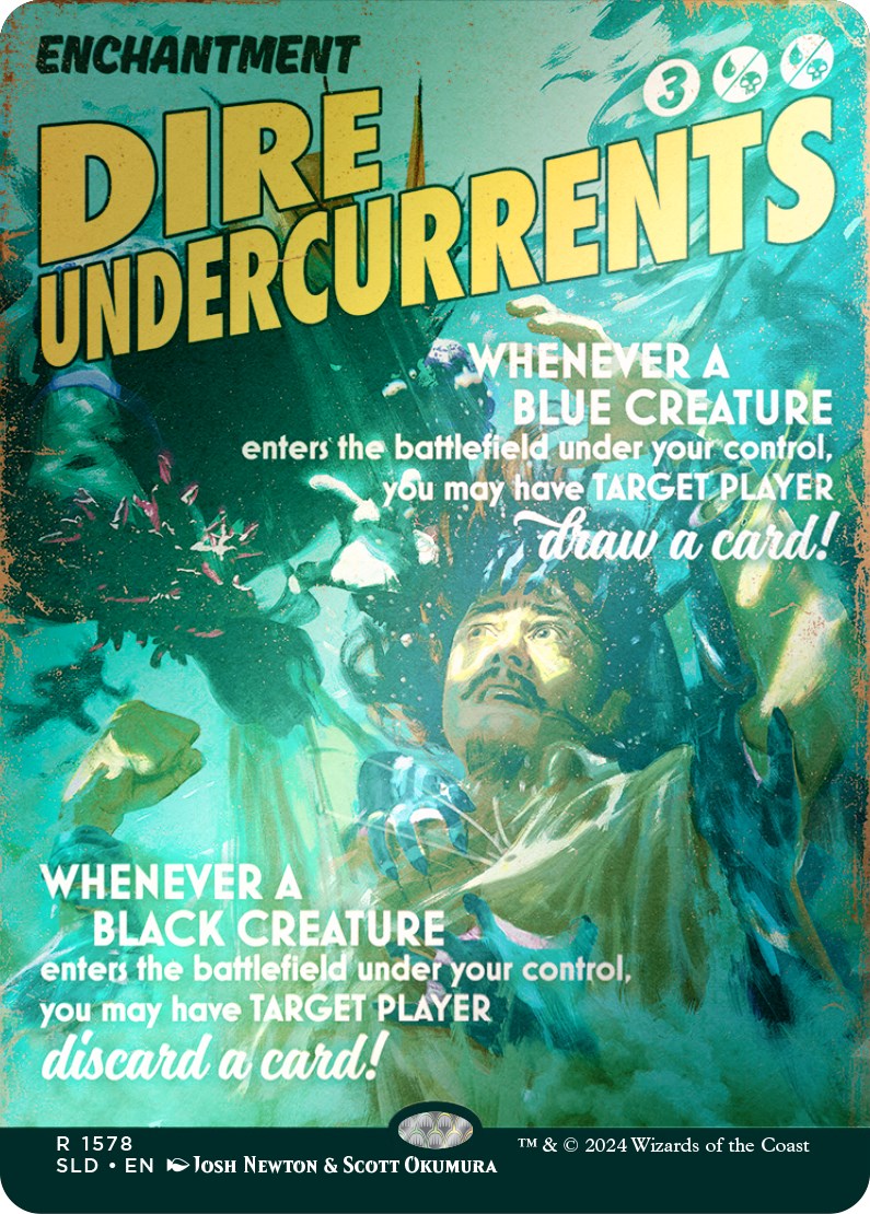 Dire Undercurrents (Rainbow Foil) [Secret Lair Drop Series] | Cracking-Singles