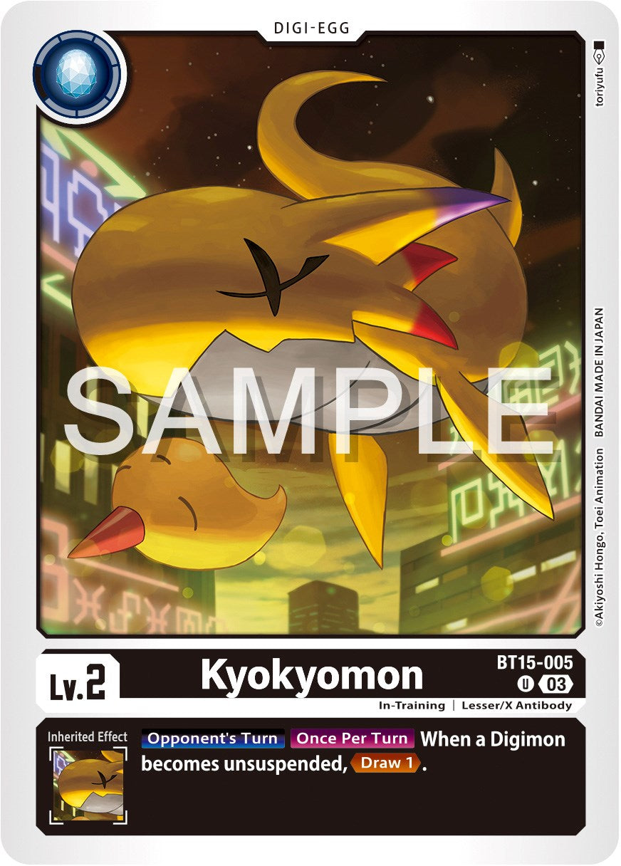 Kyokyomon [BT15-005] [Exceed Apocalypse] | Cracking-Singles