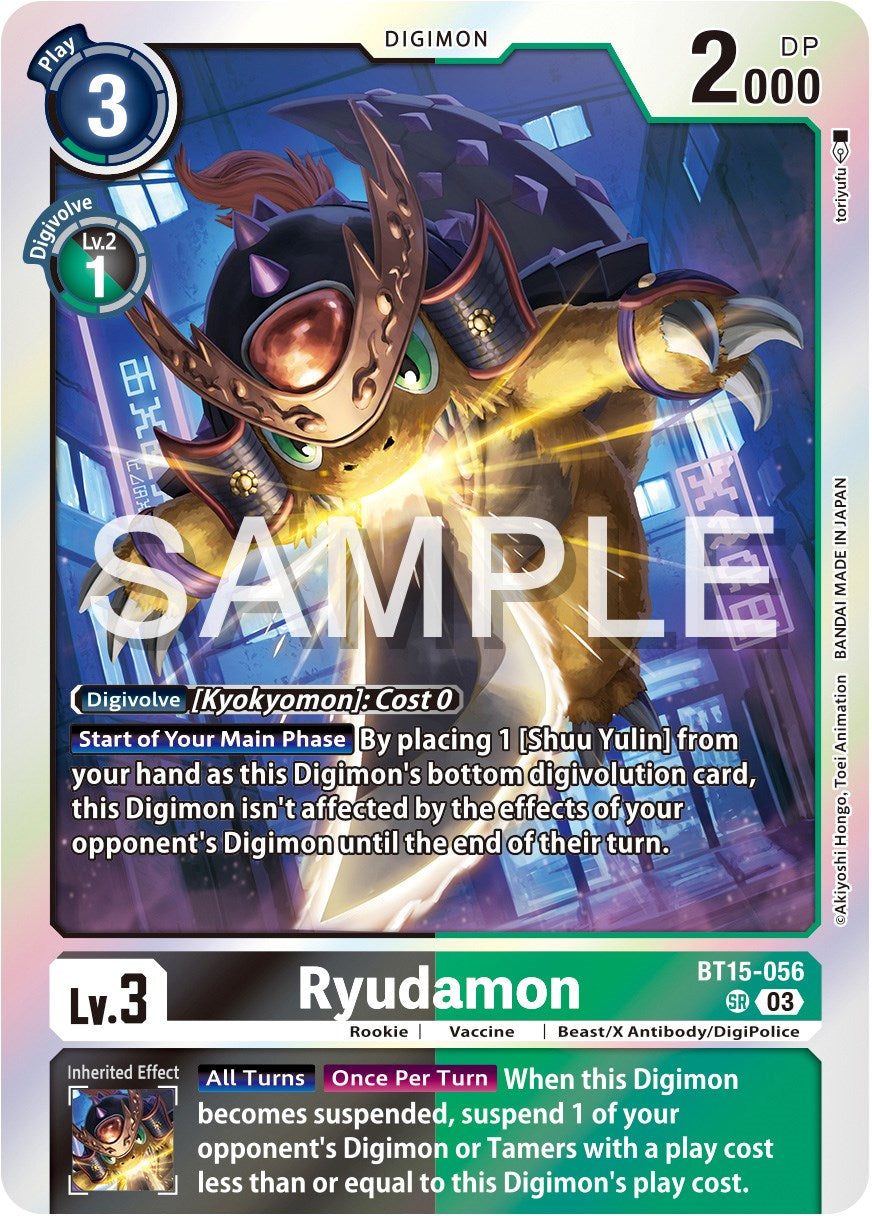 Ryudamon [BT15-056] [Exceed Apocalypse] | Cracking-Singles