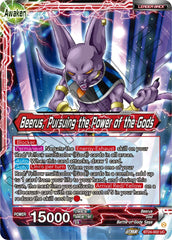 Beerus // Beerus, Pursuing the Power of the Gods (BT24-002) [Beyond Generations] | Cracking-Singles