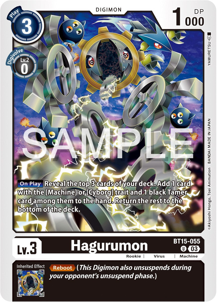 Hagurumon [BT15-055] [Exceed Apocalypse] | Cracking-Singles