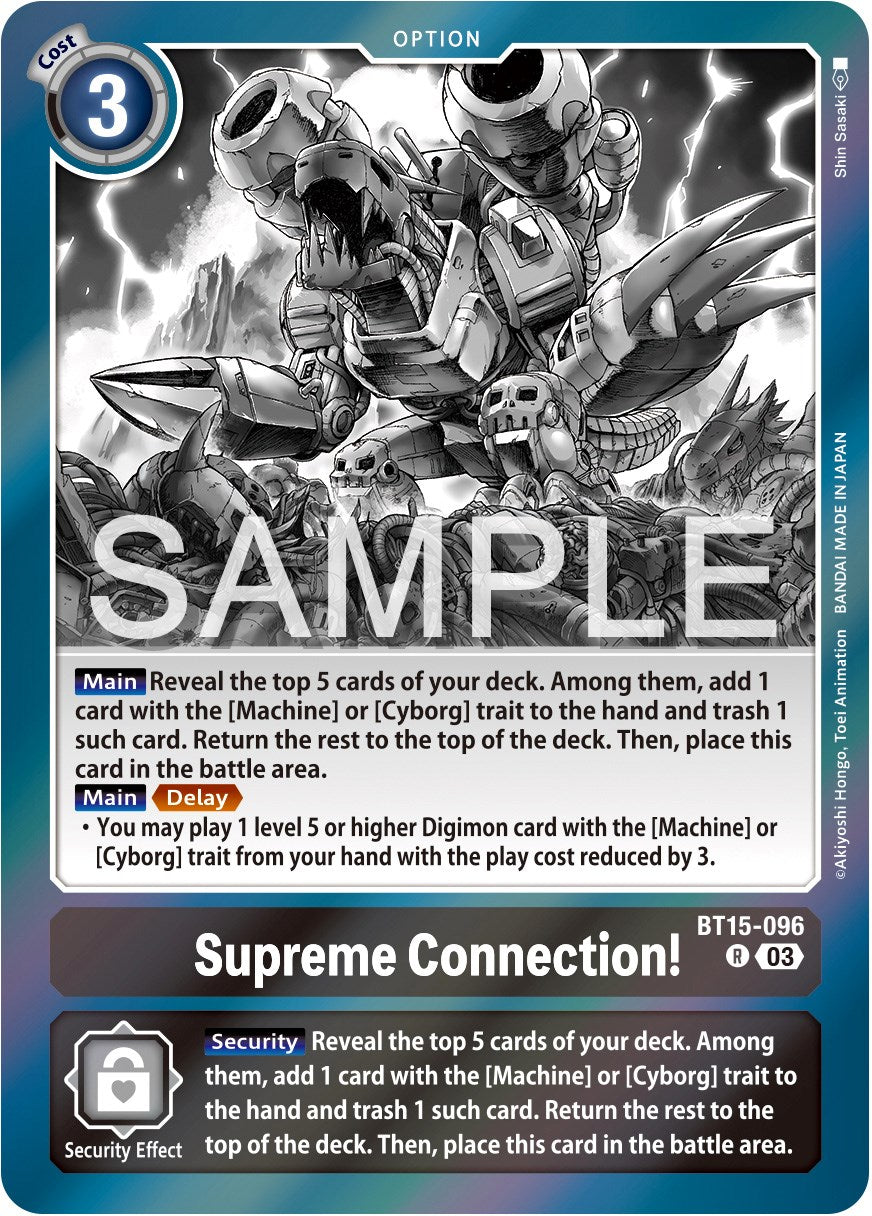 Supreme Connection! [BT15-096] [Exceed Apocalypse] | Cracking-Singles